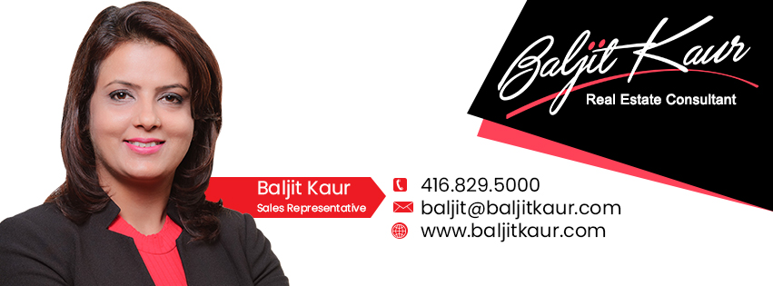 Baljit Kaur - Real Estate | 11775 Bramalea Rd Unit-201, Brampton, ON L6R 3Z4, Canada | Phone: (416) 829-5000