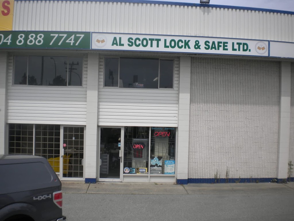 Al Scott Lock & Safe Ltd | 20011 96 Ave #3, Langley, BC V1M 3C6, Canada | Phone: (604) 888-3399