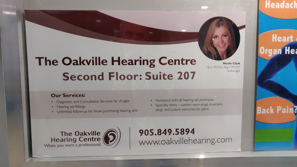 The Oakville Hearing Centre - Audiologist Nicole Clark | 1235 Trafalgar Rd #207, Oakville, ON L6H 3P1, Canada | Phone: (905) 849-5894