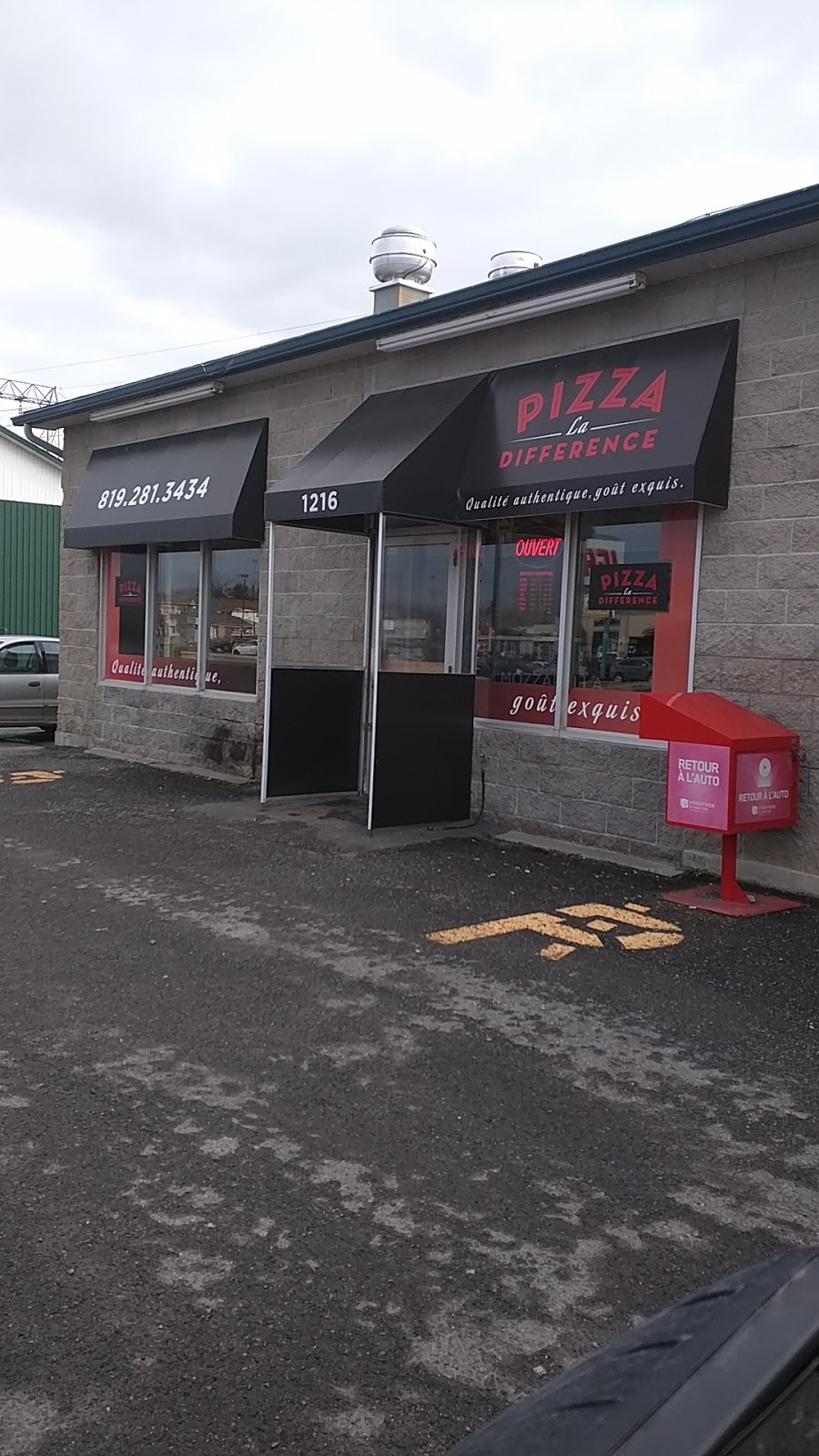 Pizza La Différence | 1216 Rue de Neuville, Gatineau, QC J8M 1W2, Canada | Phone: (819) 281-3434