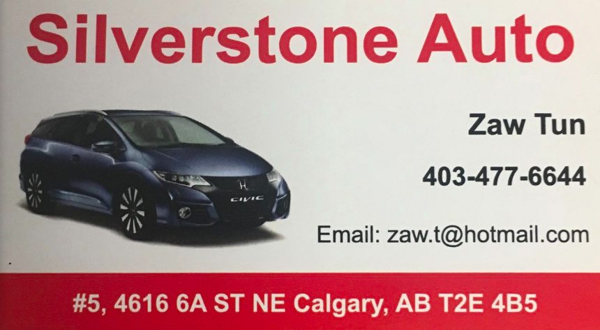 Silverstone Auto | 4616 6a St NE #5, Calgary, AB T2E 4B5, Canada | Phone: (403) 477-6644