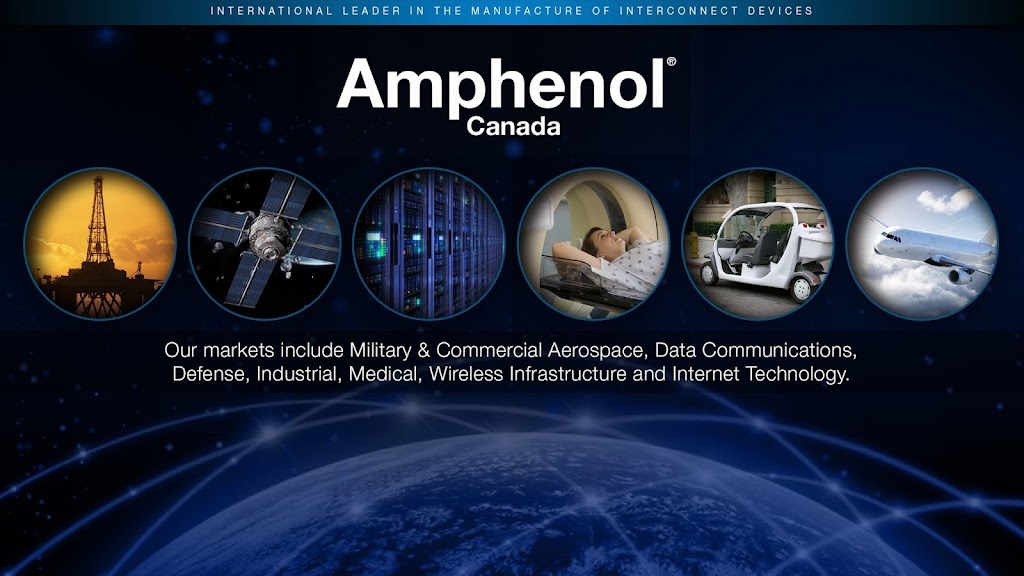 Amphenol Canada Corp. | 605 Milner Ave, Scarborough, ON M1B 5X6, Canada | Phone: (416) 291-4401