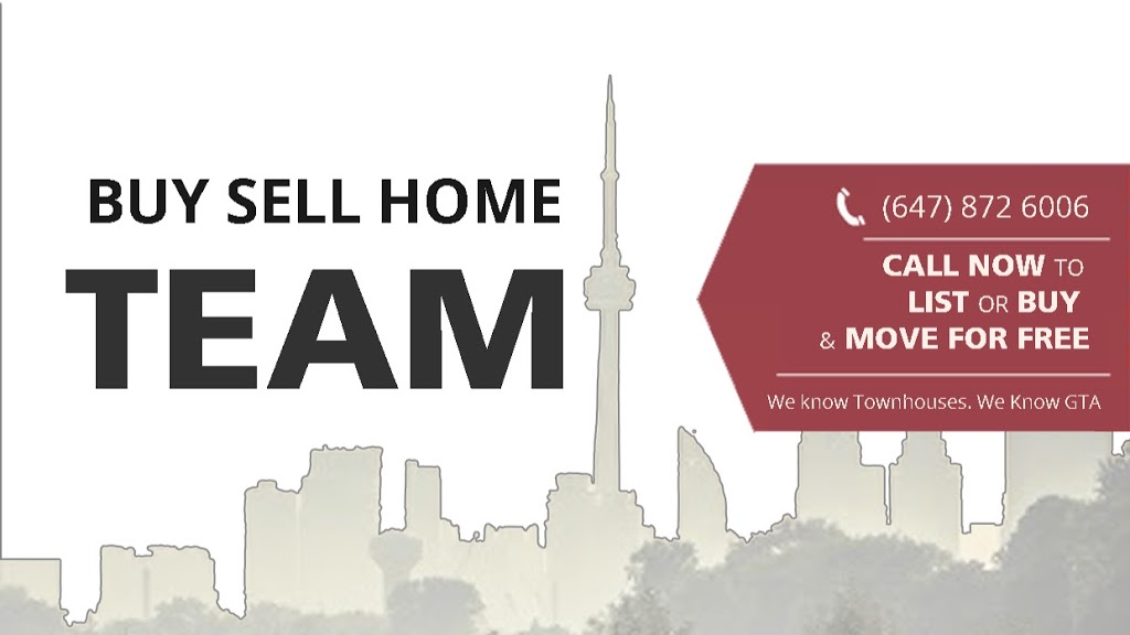 BUY SELL HOME Team - Townhouse Experts | 33 Riverwood Pkwy #212, Etobicoke, ON M8Y 4E3, Canada | Phone: (647) 872-6006