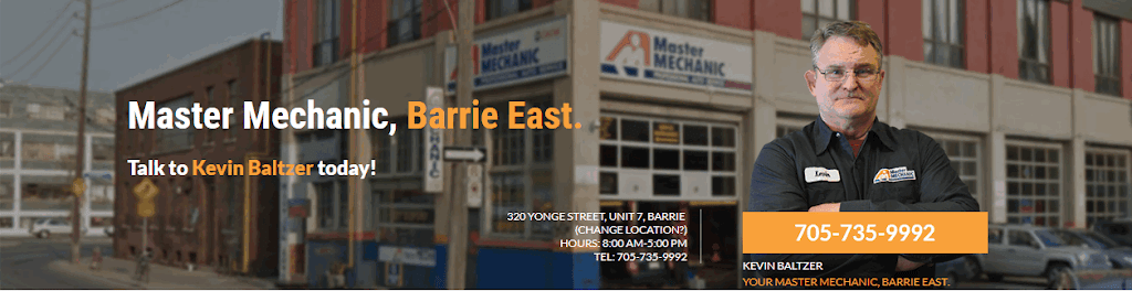 Barrie East Master Mechanic | 320 Yonge Street, Unit 7, Barrie, ON L4N 4C8, Canada | Phone: (705) 735-9992