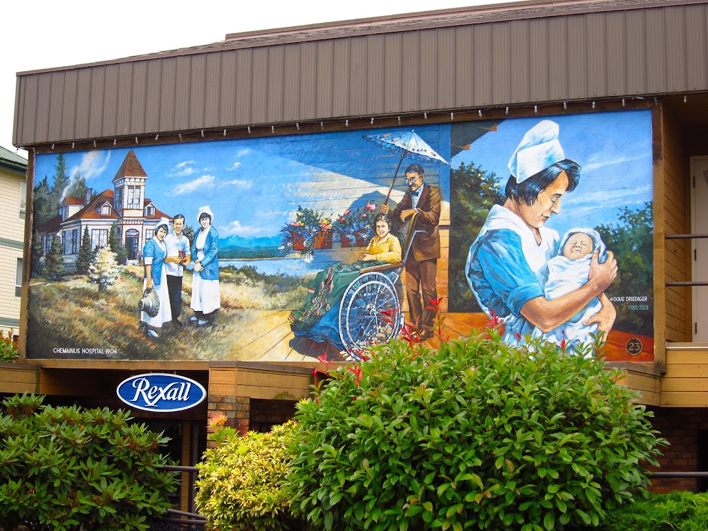 Chemainus Festival Of Murals Society壁画 | 102-9799 Waterwheel Crescent, Chemainus, BC V0R 1K0, Canada | Phone: (250) 210-3415