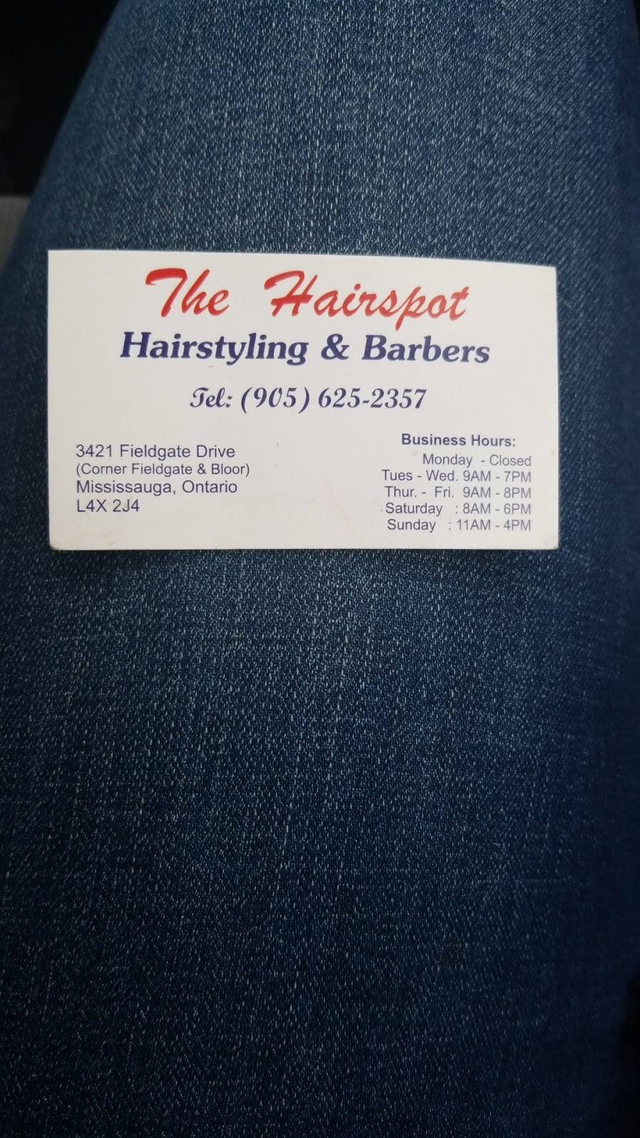 The Hair Spot | 3421 Fieldgate Drive, Mississauga, ON L4X 2J4, Canada | Phone: (905) 625-2357