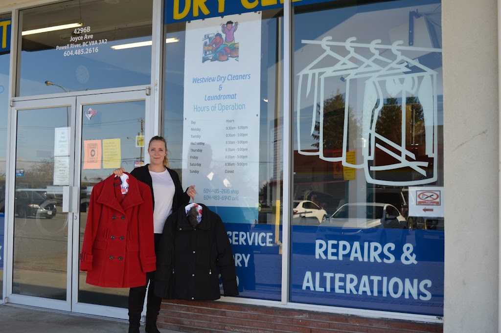 Westview Drycleaners & laundromat | 4296 Joyce Ave, Powell River, BC V8A 3A2, Canada | Phone: (604) 485-2616