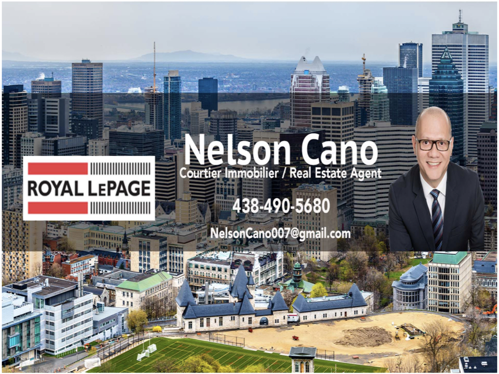 Nelson Cano: ROYA: LEPAGE | 263 Boulevard Graham, Mont-Royal, QC H3R 1C2, Canada | Phone: (438) 490-5680