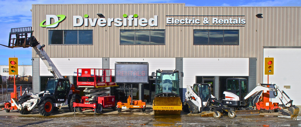 Diversified Electric and Rentals | 3370 Idylwyld Dr N, Saskatoon, SK S7L 5Y7, Canada | Phone: (306) 221-8152