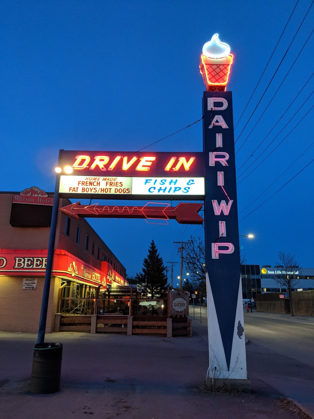 Dairi-Wip Drive-In | 383 Marion St, Winnipeg, MB R2H 0V4, Canada | Phone: (204) 233-5144