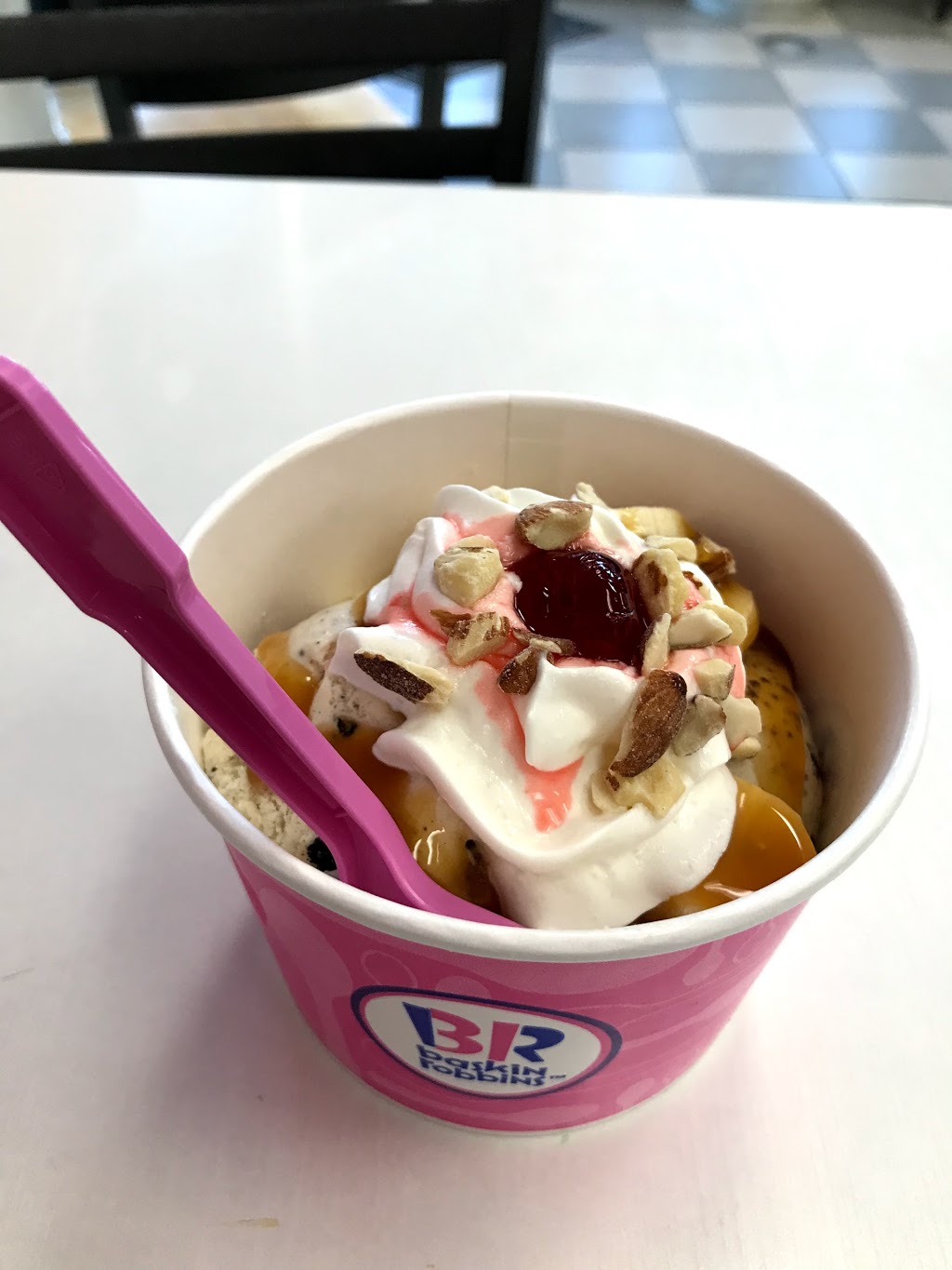 Baskin Robbins | 117-94 Bridgeport Rd E, Waterloo, ON N2J 2J9, Canada | Phone: (519) 725-3100