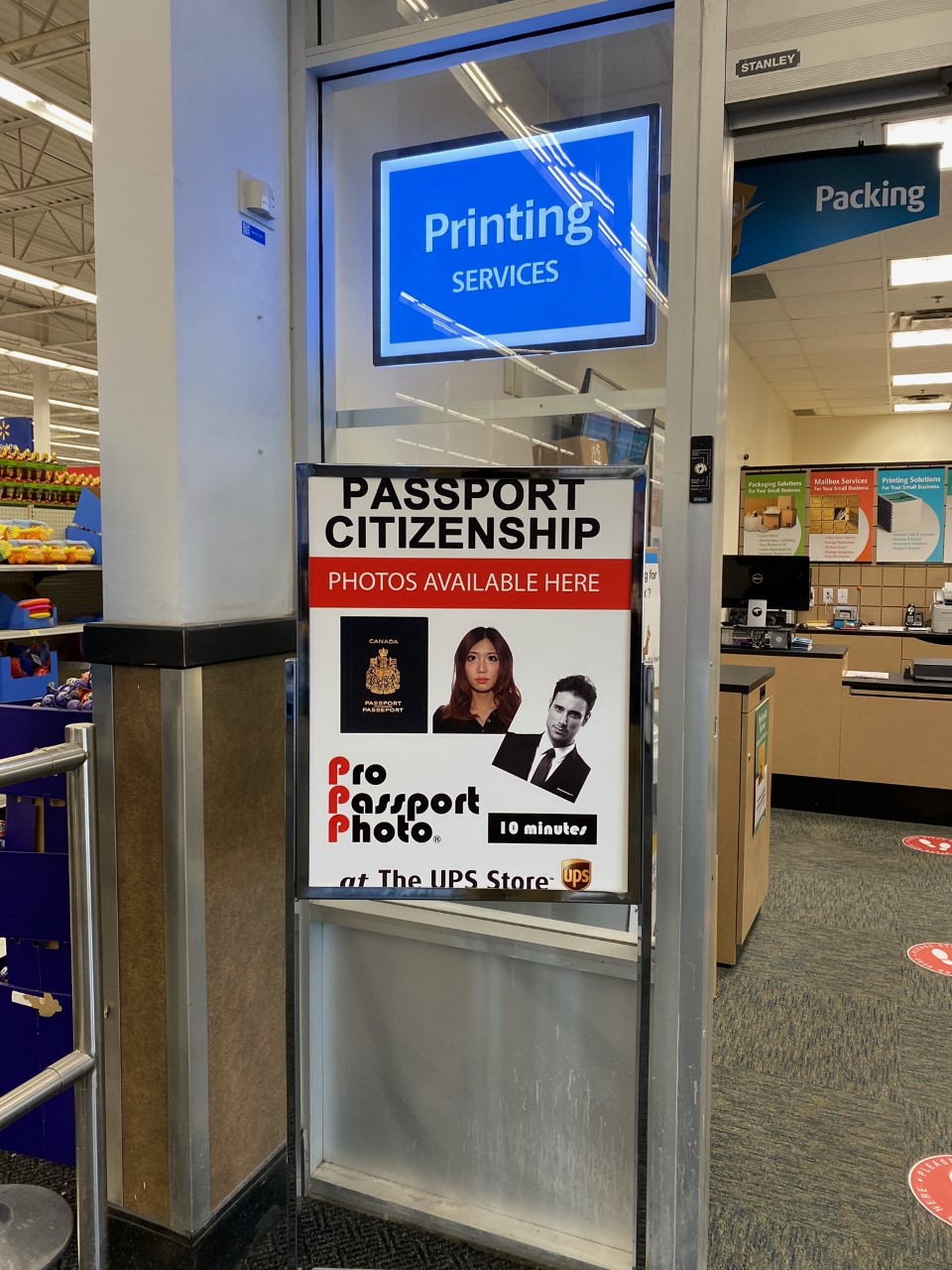 Pro Passport Photo | inside Walmart Supercentre, 234 Hays Blvd, Oakville, ON L6H 6M4, Canada | Phone: (905) 257-9090