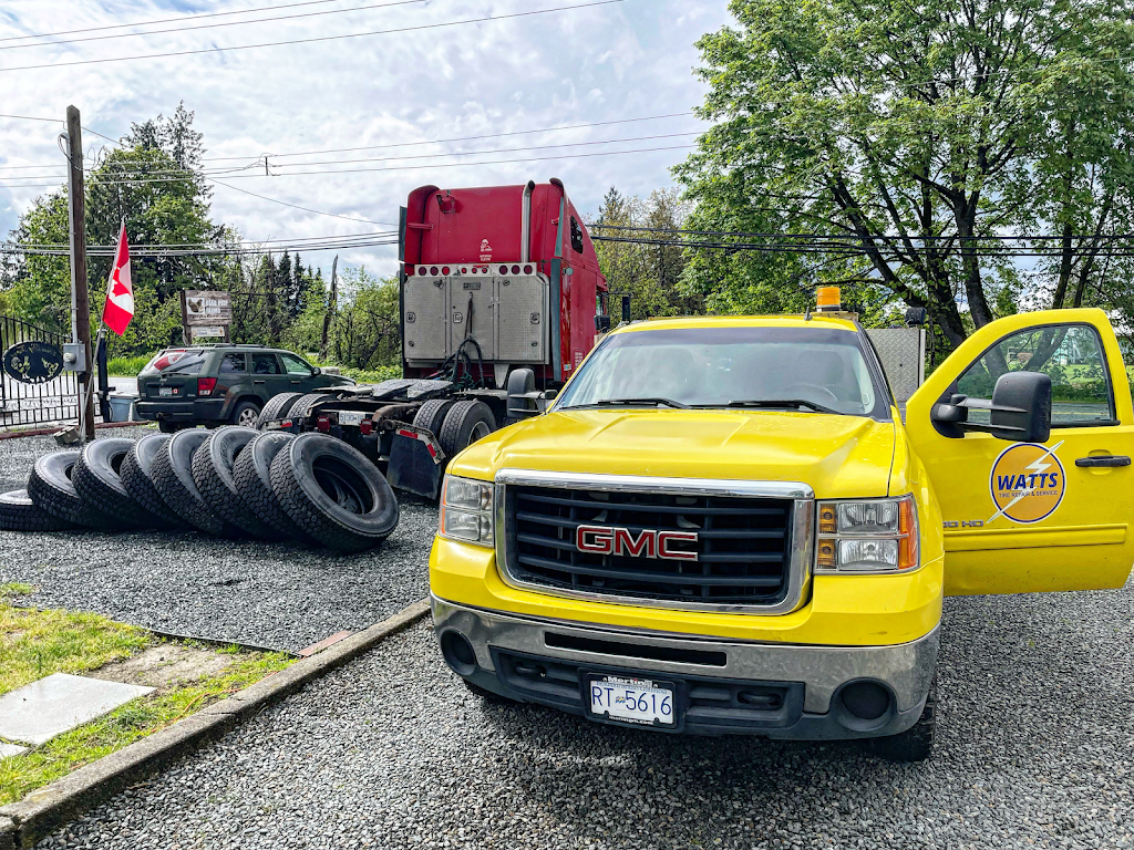 Watts Tire Repair & Service (Mobile Tire Service) | 45592 Fernway Ave, Chilliwack, BC V2P 3B3, Canada | Phone: (778) 808-9367