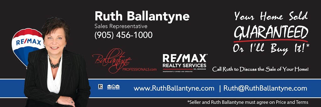 Ruth Ballantyne - Your Home Sold Guaranteed or Ill Buy It | RE/ | 295 Queen St E, Brampton, ON L6W 4S6, Canada | Phone: (416) 779-8732