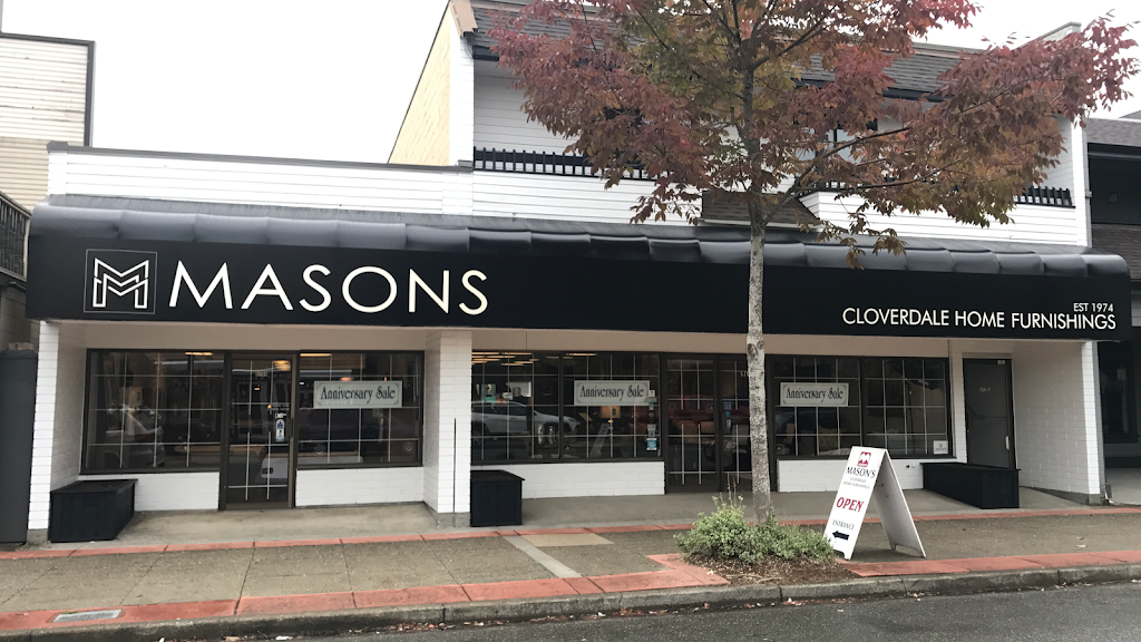 Masons Cloverdale Home Furnishings | 5765 176 St, Surrey, BC V3S 4E1, Canada | Phone: (604) 576-6011