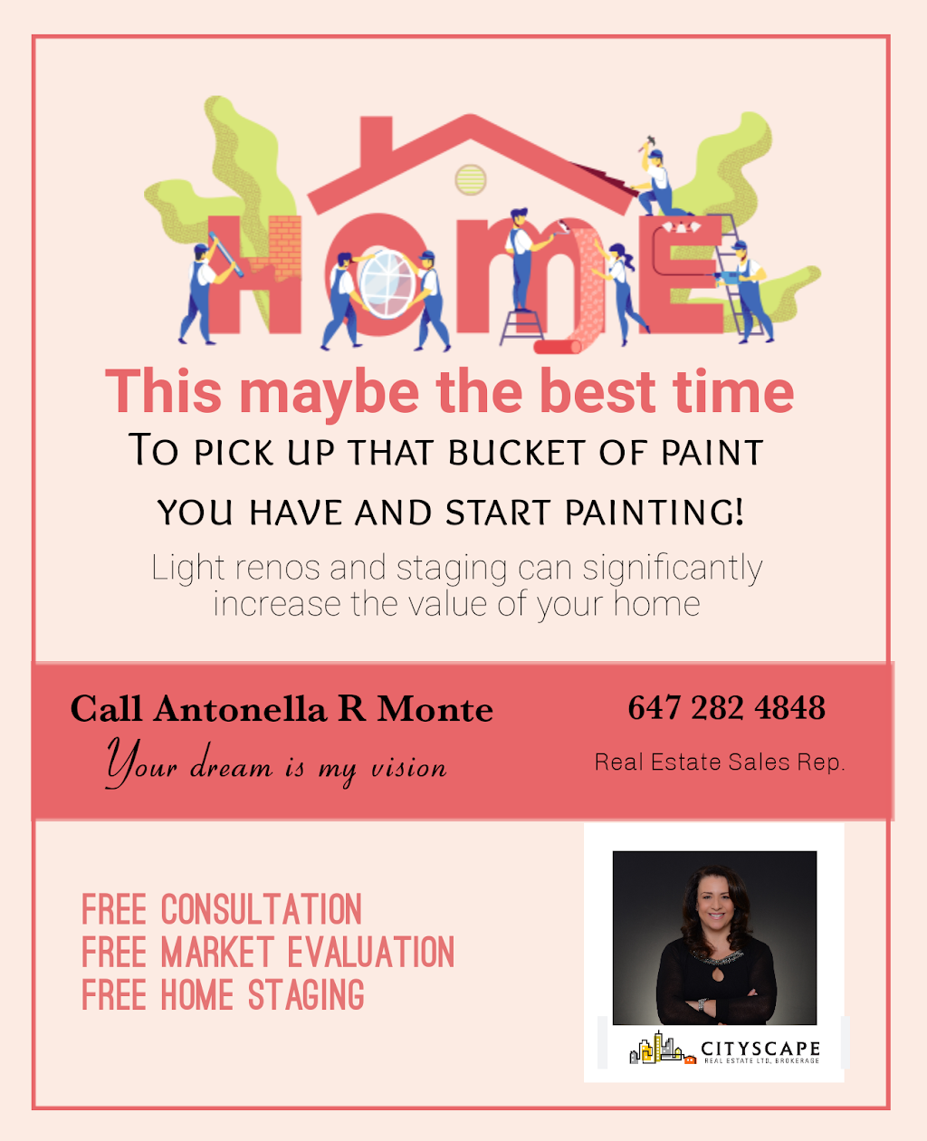 Antonella R Monte | Cityscape Real Estate LTD Brokerage, 885 Plymouth Dr, Mississauga, ON L5V 3E2, Canada | Phone: (647) 282-4848