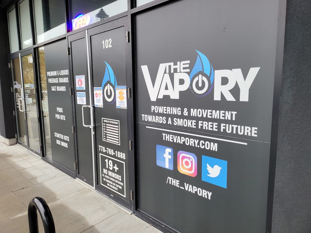 The Vapory | 1900 N Parallel Rd Unit 102, Abbotsford, BC V3G 2C6, Canada | Phone: (778) 769-1888