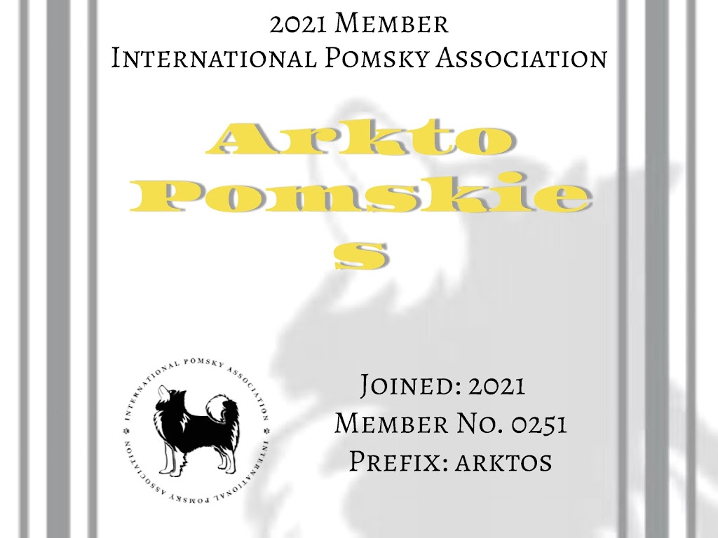 Arkto Pomskies | 26 Willow Ave, Gibbons, AB T0A 1N4, Canada | Phone: (780) 977-3441