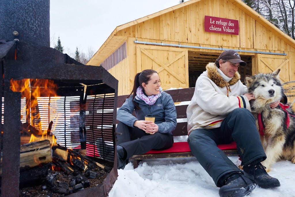 Traîneau à chiens Le Baluchon Éco-villégiature | 3550 Chem. des Trembles, Saint-Paulin, QC J0K 3G0, Canada | Phone: (800) 789-5968