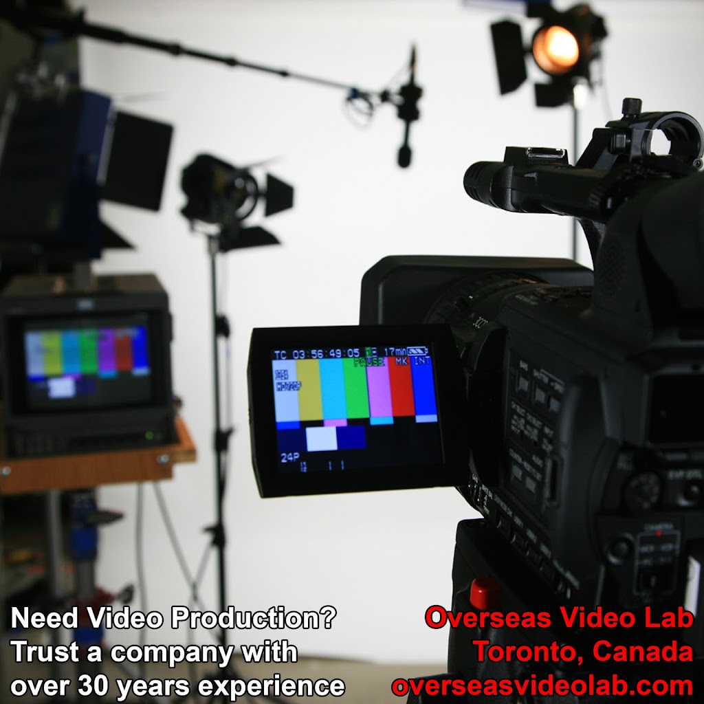 Overseas Video Lab | 1359 Wilson Avenue Ground floor, 1359 Wilson Ave, North York, ON M3M 1H7, Canada | Phone: (416) 244-1822