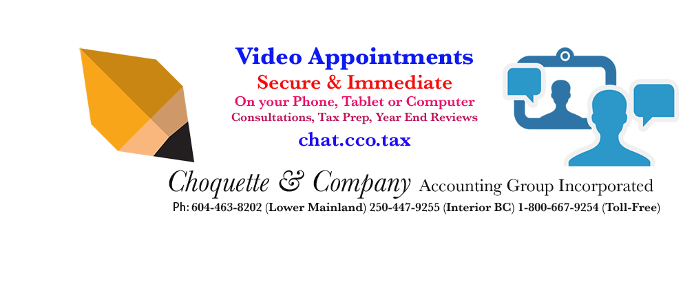 Choquette & Company Accounting Group Inc | Box 124, 1546 Burger Rd, Christina Lake, BC V0H 1E0, Canada | Phone: (250) 447-9255