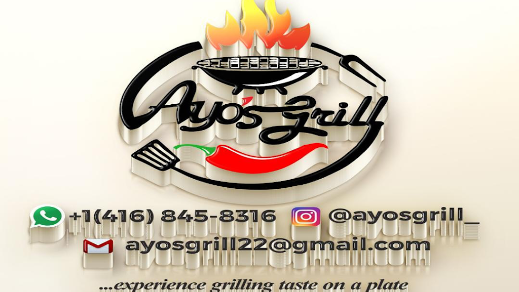 AYOSGRILL | 33 Dovesong Dr, Brampton, ON L6R 1V9, Canada | Phone: (416) 845-8316
