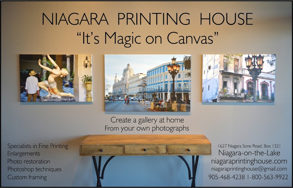 Niagara Printing House | 1627 Niagara Stone Rd, Niagara-on-the-Lake, ON L0S 1J0, Canada | Phone: (905) 468-4238