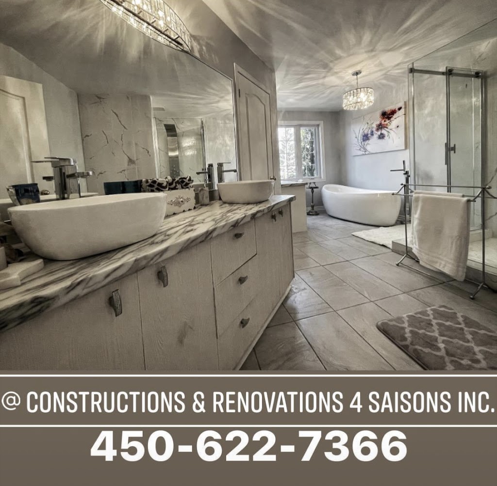 Constructions rénovations 4 saisons Inc. | 551 Rue Lindbergh, Laval, QC H7P 2N8, Canada | Phone: (450) 622-7366