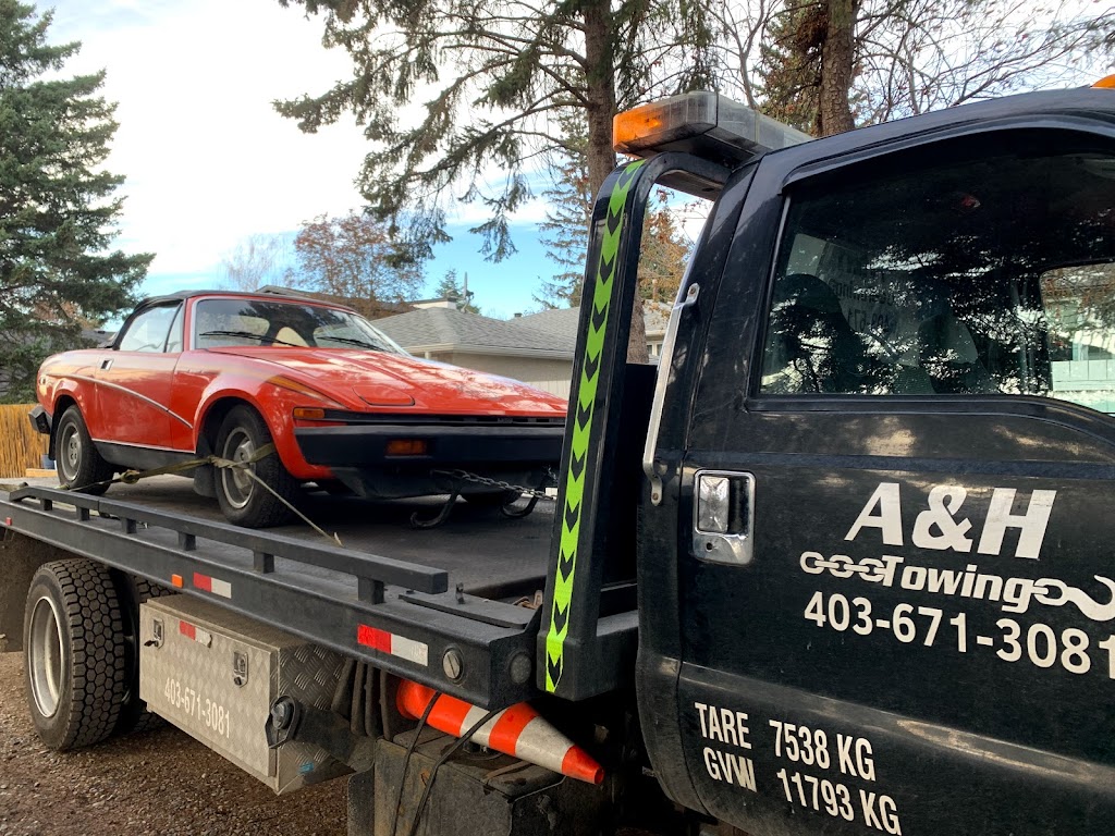 A&H TOWING INC | 3307 48 St NE, Calgary, AB T1Y 1R9, Canada | Phone: (403) 671-3081