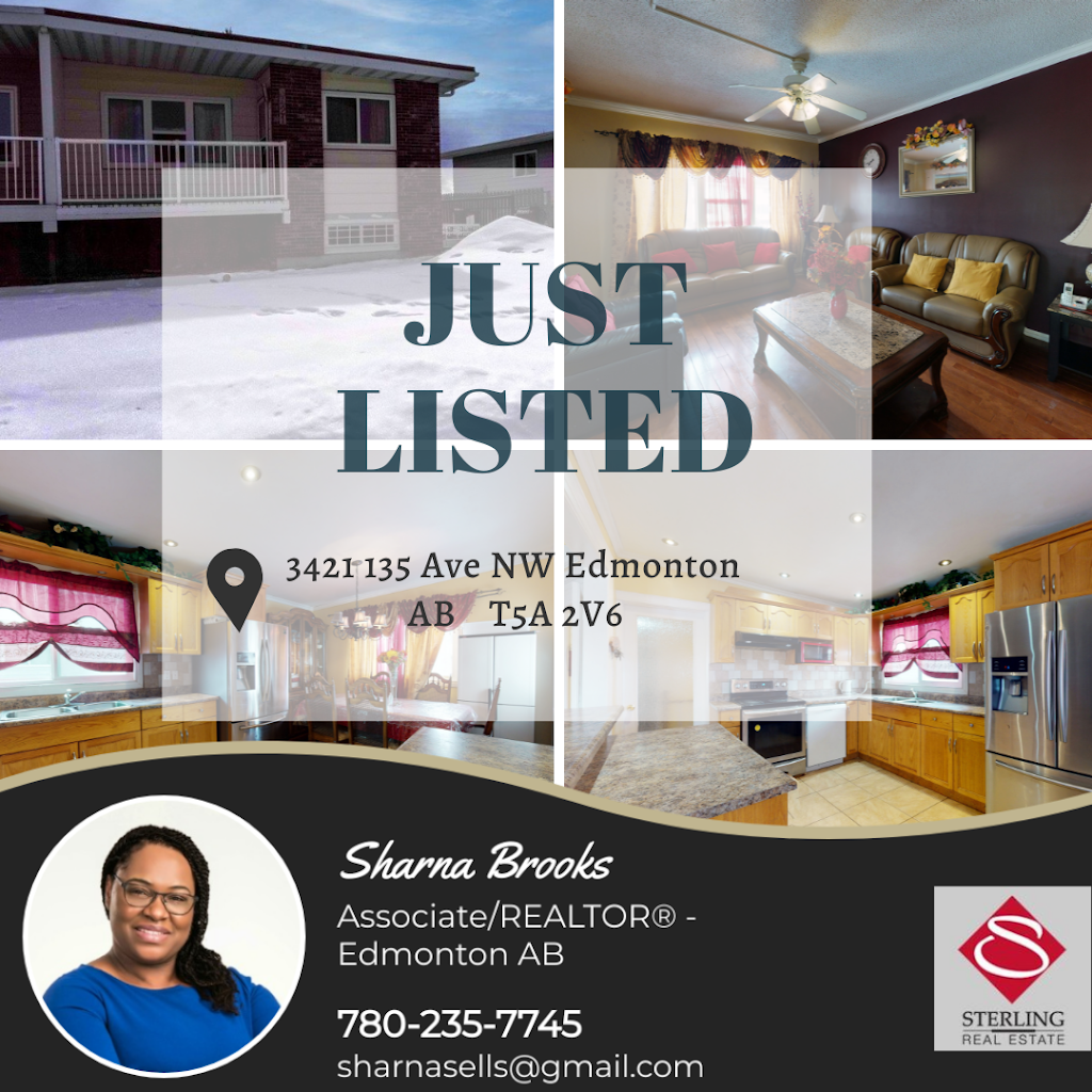 Sharna Brooks | Sterling Real Estate | 11155 65 St NW, Edmonton, AB T5W 4K2, Canada | Phone: (780) 235-7745