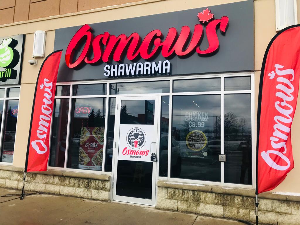 Osmows Shawarma | 351 Argyle St S unit 4, Caledonia, ON N3W 1K7, Canada | Phone: (289) 309-1650