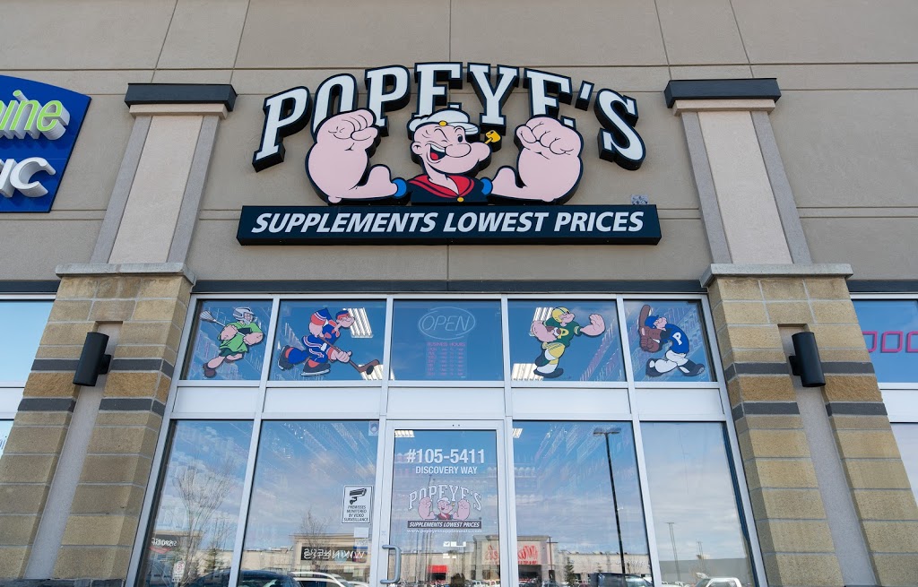 Popeyes Supplements Leduc | 5411 Discovery Way Unit 105, Leduc, AB T9E 8N4, Canada | Phone: (780) 980-2217