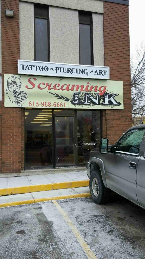 Screaming Ink | 68 Dundas St W Unit #5, Belleville, ON K8P 1A3, Canada | Phone: (613) 968-6661