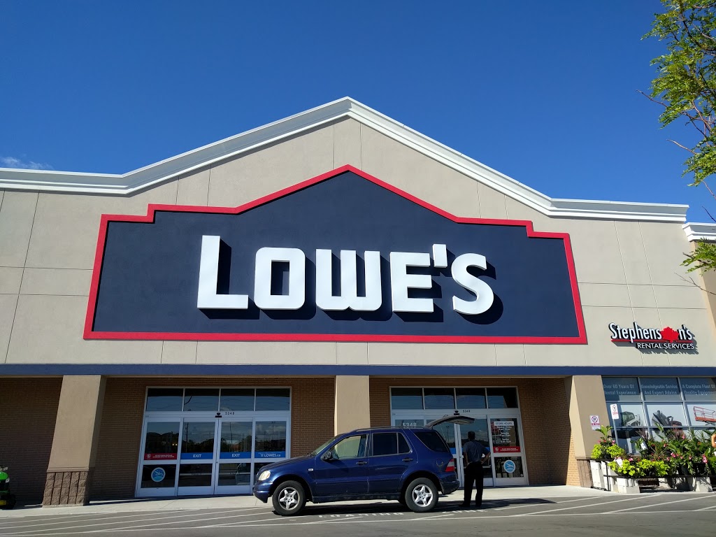 Lowes Home Improvement | 5348 Mavis Rd, Mississauga, ON L5V 0E1, Canada | Phone: (905) 890-4000