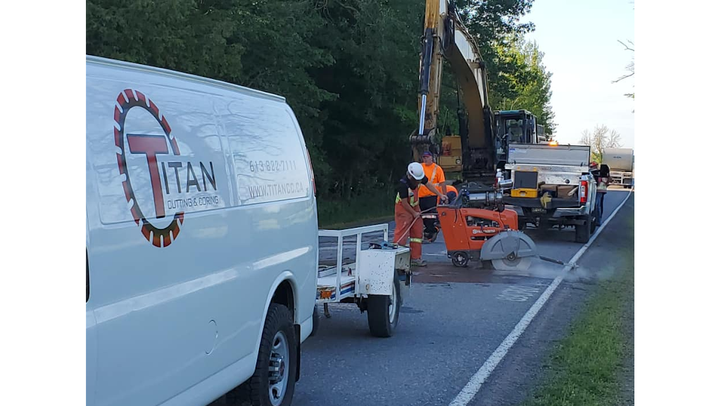 Titan Concrete Cutting and Coring | 2479 Del Zotto Ave Unit #3, Gloucester, ON K1T 3V6, Canada | Phone: (613) 822-7111