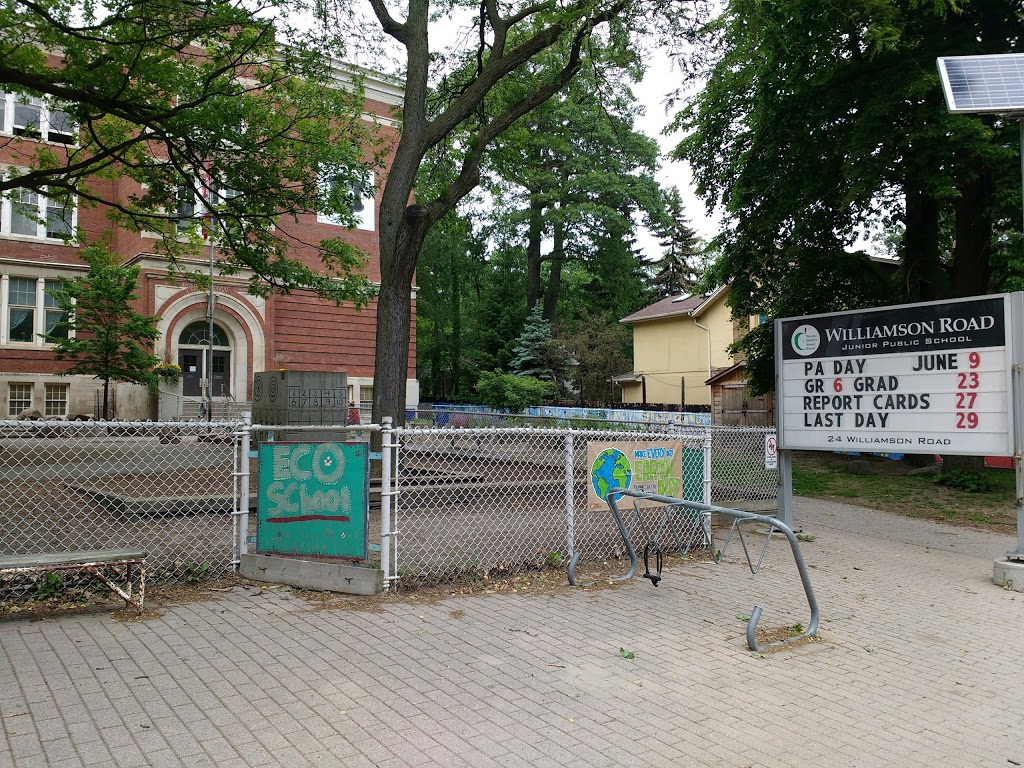 Williamson Road Junior Public School | 24 Williamson Rd, Toronto, ON M4E 1K5, Canada | Phone: (416) 393-1740