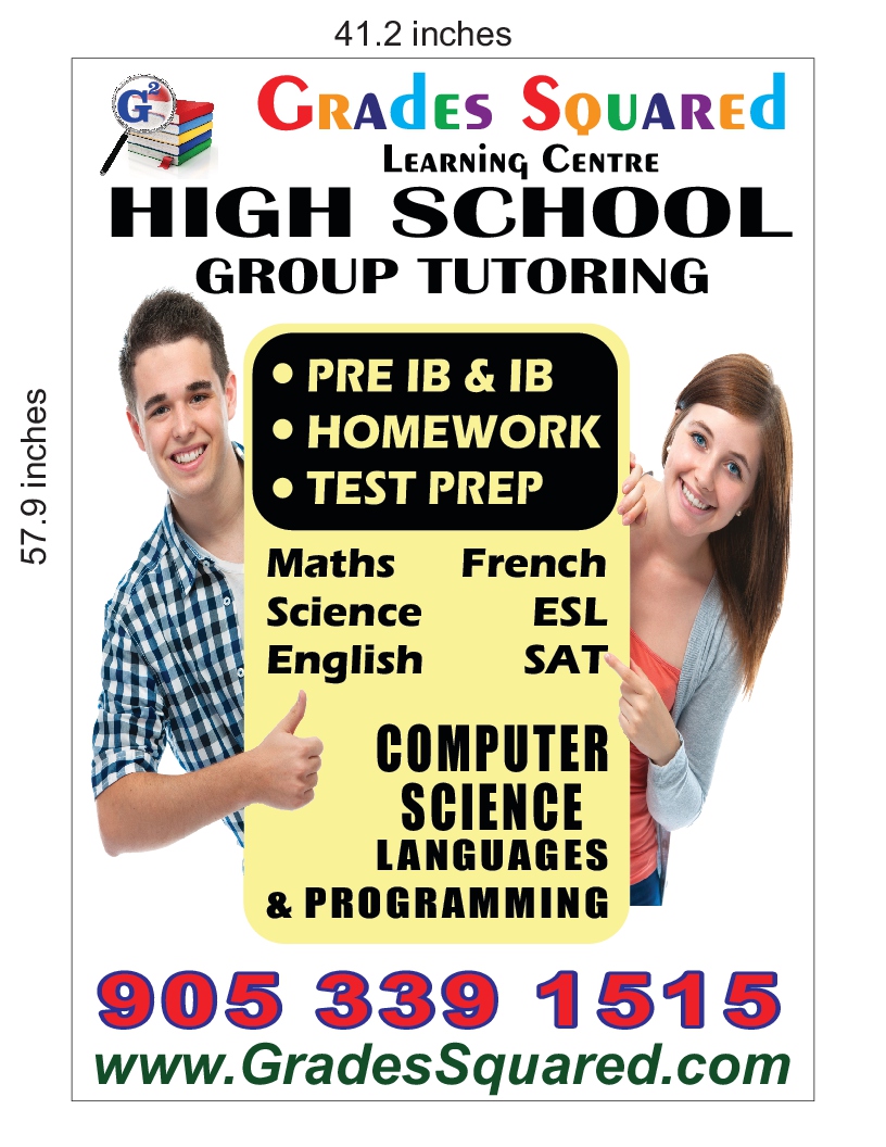 Grades Squared Learning Centre | 2163 Sixth Line, Oakville, ON L6H 3N7, Canada | Phone: (905) 339-1515