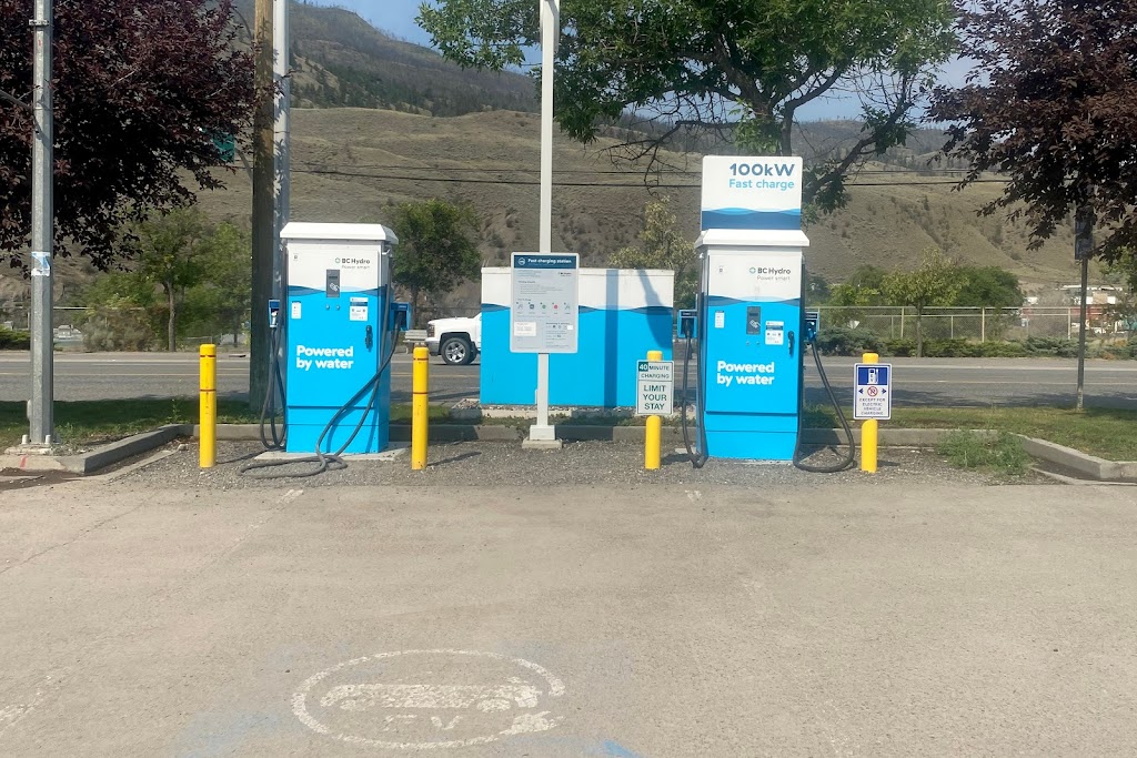 BC Hydro Charging Station | 1270 Stage Rd, Cache Creek, BC V0K 1H1, Canada | Phone: (866) 338-3369