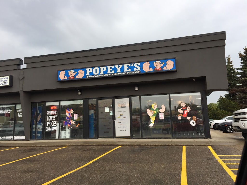 Popeyes Supplements St.Albert | 367 St Albert Trail, St. Albert, AB T8N 0R1, Canada | Phone: (780) 459-6177