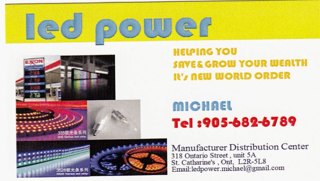 LED Power | 318 Ontario St, St. Catharines, ON L2R 5L8, Canada | Phone: (905) 682-6789