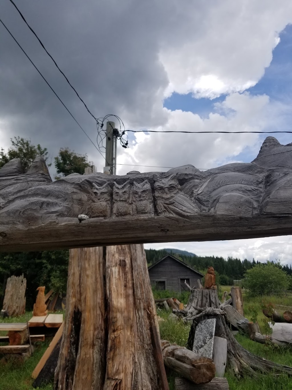 Gary Foster Originals- Wood Sculpture & Waterfalls | Chum Creek 2, BC V0E, Canada | Phone: (250) 371-0669