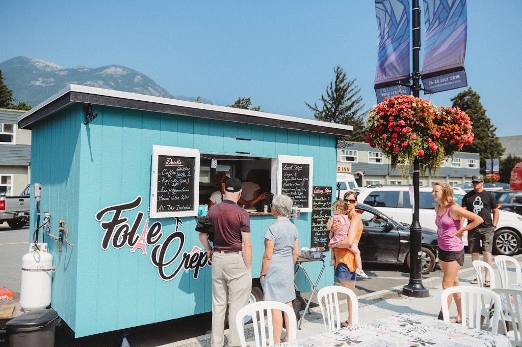 Folie Crepes French Food Truck | 38134 Cleveland Ave, Squamish, BC V8B 0C4, Canada | Phone: (604) 907-5222