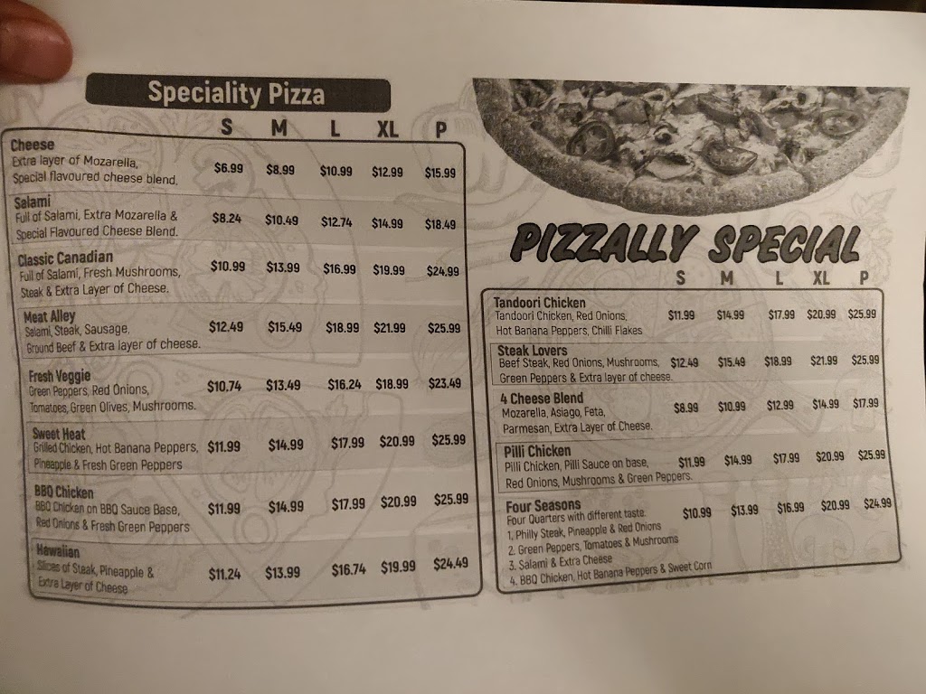 PIZZALLY | 4383 Kingston Rd, Scarborough, ON M1E 2N2, Canada | Phone: (416) 474-7777