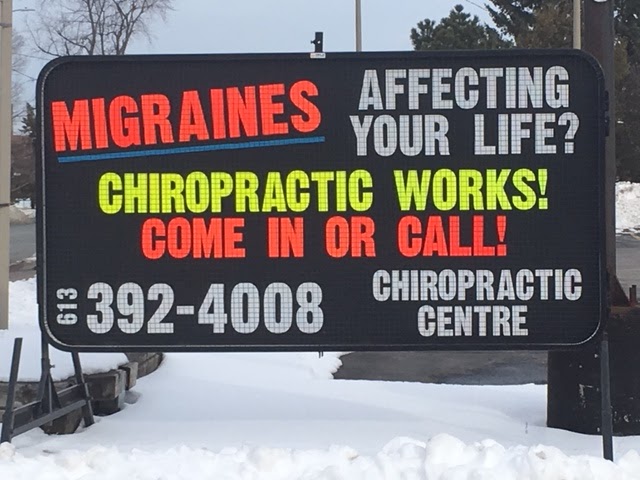 Chiropractic Centre | 455 Dundas St W, Trenton, ON K8V 3S4, Canada | Phone: (613) 392-4008