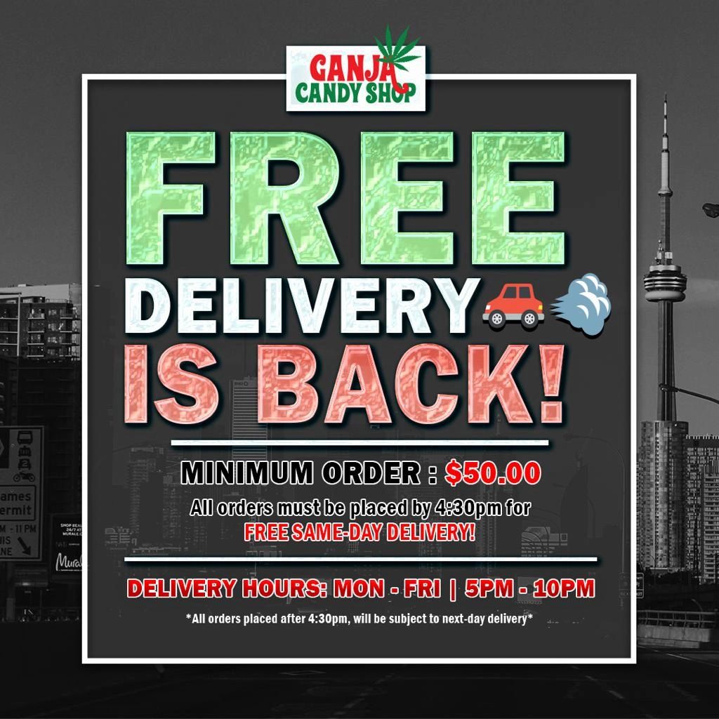 Ganja Candy Shop Delivery | 2880 Queen St E, Brampton, ON L6S 6H4, Canada | Phone: (647) 770-7203