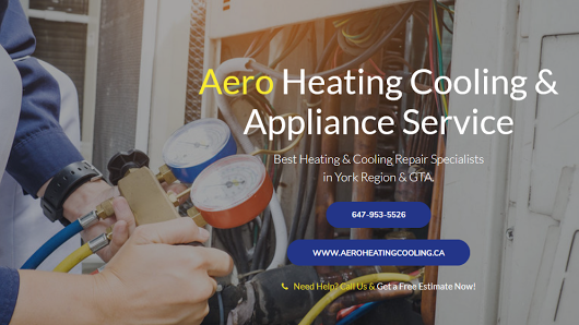 Aero Heating, Cooling & Appliances Service Maple Vaughan | AC Repair Service & Installation | 123 Murray Farm Ln, Vaughan, ON L6A 3Y1, Canada | Phone: (647) 953-5526