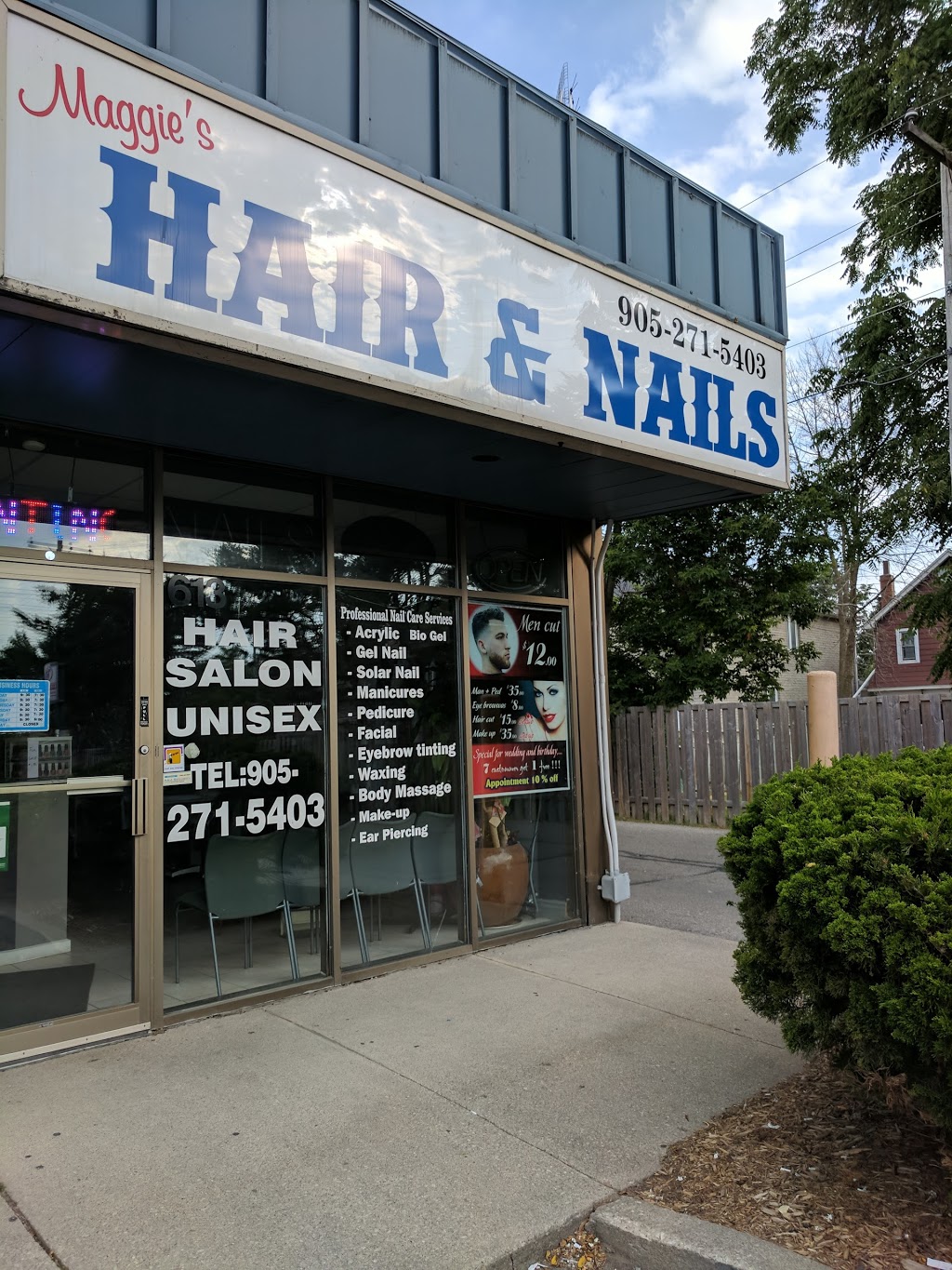 Maggies Hair And Nails | 613 Lakeshore Rd E, Mississauga, ON L5G 1H9, Canada | Phone: (905) 271-5403