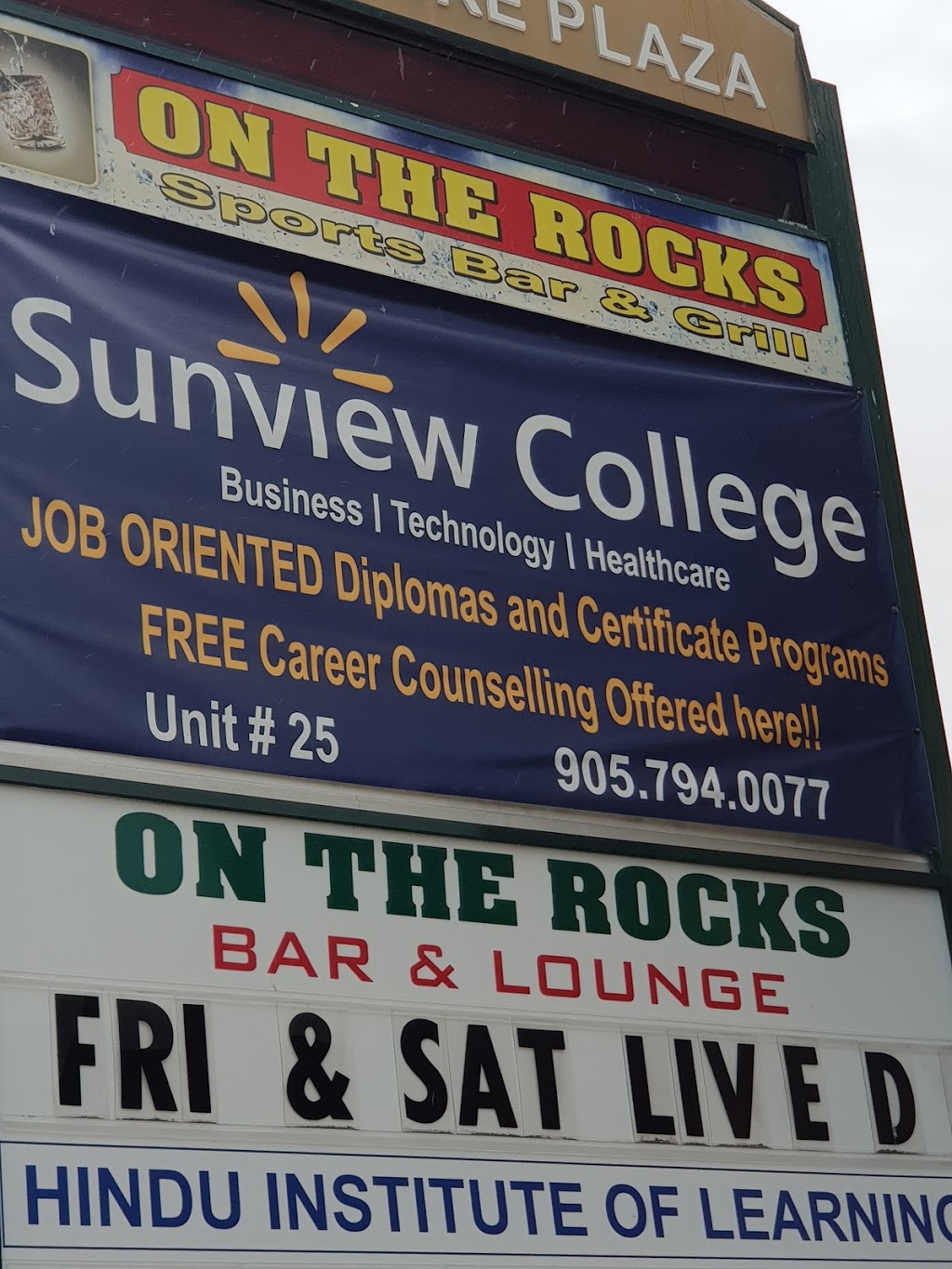 Sunview College | 8897 The Gore Rd Suite 25, Brampton, ON L6P 2L1, Canada | Phone: (905) 794-0077