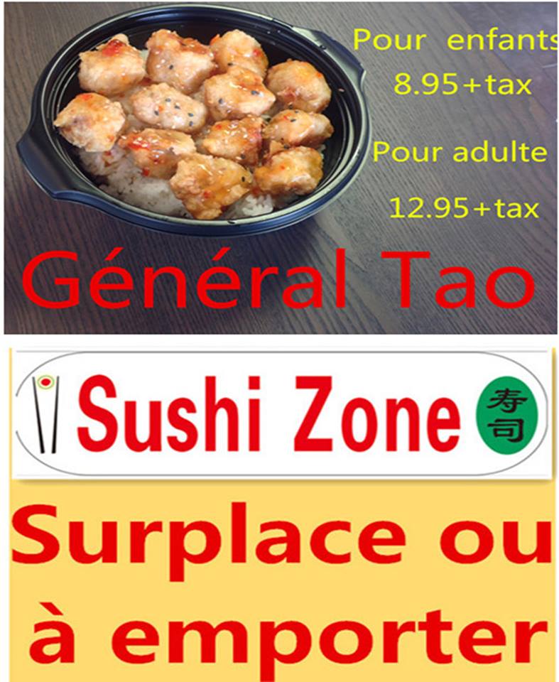 SUSHI ZONE RESTAURANT | 1674 Chemin du Tremblay, Longueuil, QC J4N 1E1, Canada | Phone: (450) 396-9293