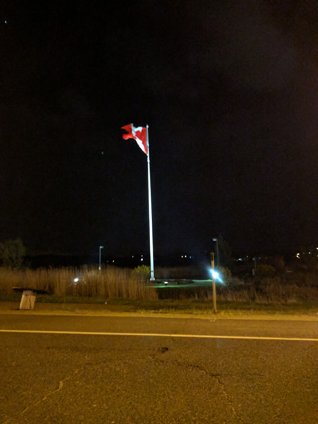 Canadian Flag Monument | ON-10, Orangeville, ON L0N, Canada